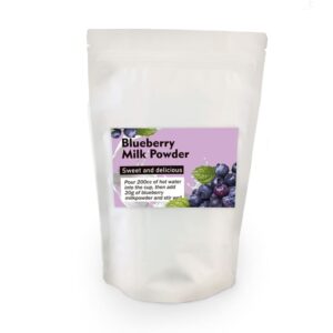 blueberry milk powder mix