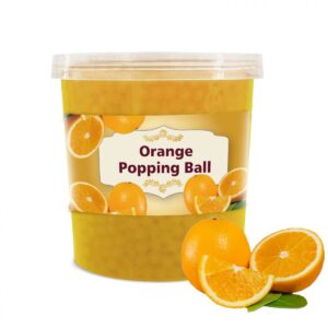 Orange Popping Boba