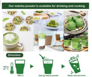 matcha powder recipes