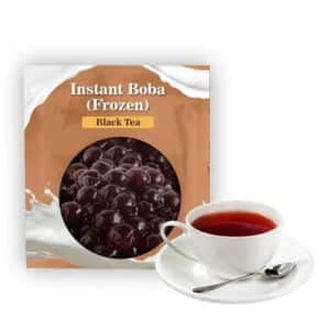 Black Tea Frozen Boba