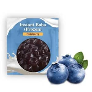 blueberry frozen boba